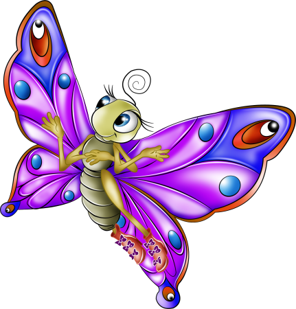 Сказочная бабочка