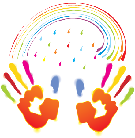 Разноцветные ладошки