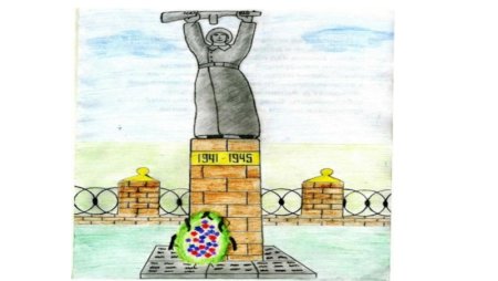 Памятник доблестному воину