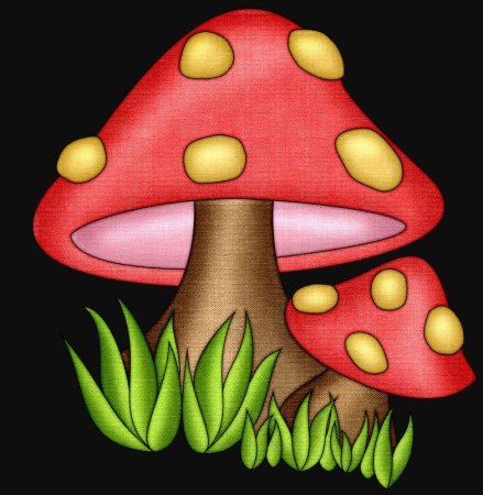 Грибочек мухомор