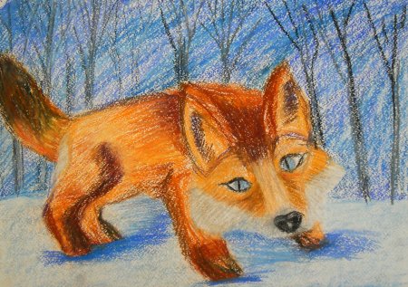 Рисовать лису