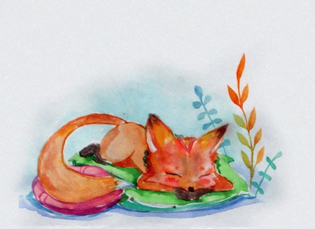 Детские рисунки Лисенка