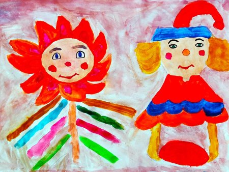 Масленица рисунок