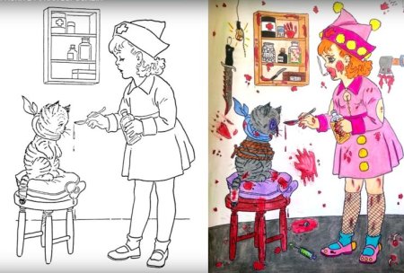 Рисунки детские и взрослые