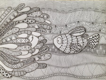 Рисунок на тему лагерь