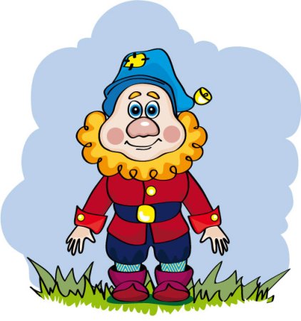 Лицо гномика