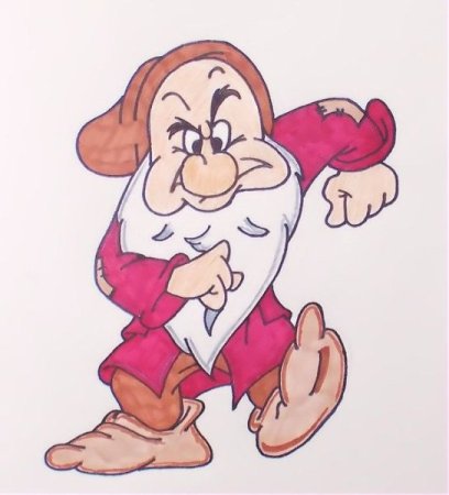 Гномик рисунок