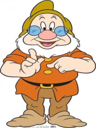 Гномик раскраска