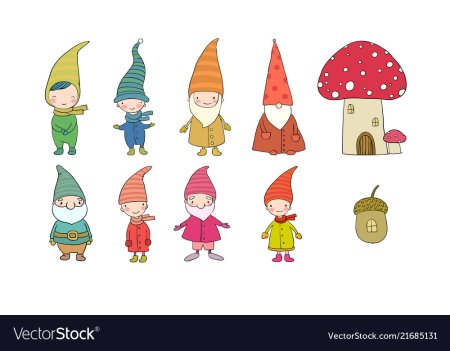 Голова гномика