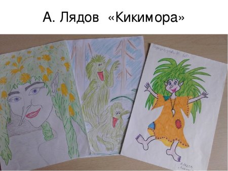 Кикимора пластилинография