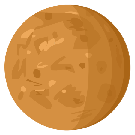 Венера рисунок планеты