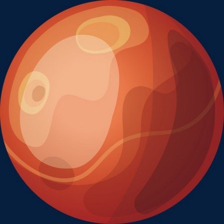 Марс Планета вектор
