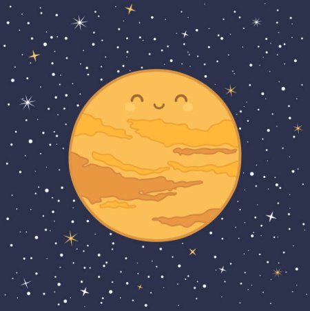 Венера в космосе для детей