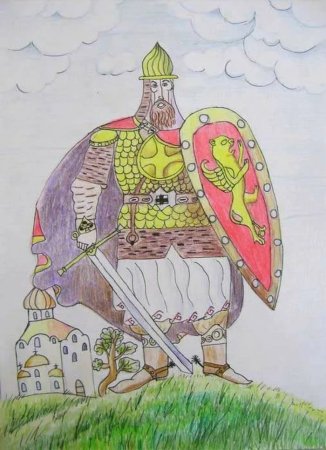 Древнерусские воины- защитники. Богатыри. Алеша Попович
