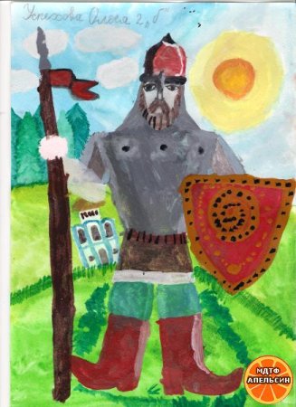 Рисование богатыри в старшей группе