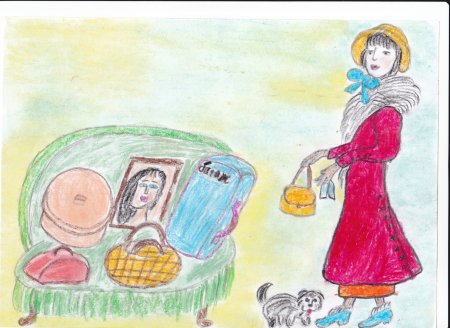 Рисование загорелся Кошкин дом