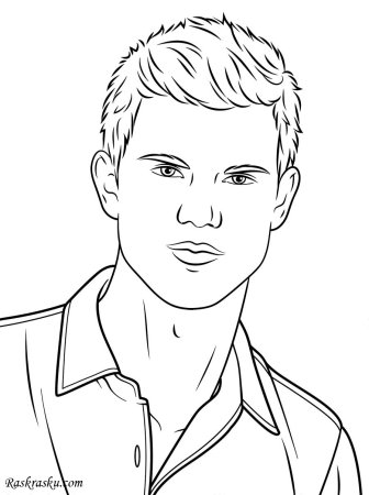 Лицо схематично мужмсскрое