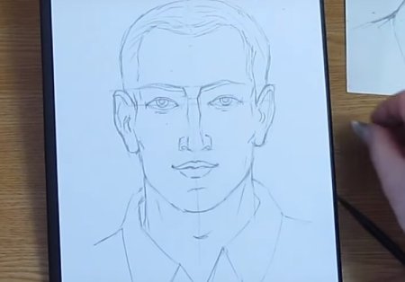 Автопортрет человека