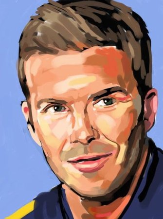 Портрет цветными карандашами