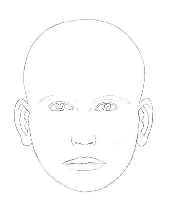 Портрет мужчины карандашом для начинающих
