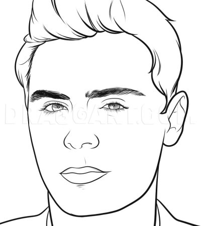 Лицо человека рисунок
