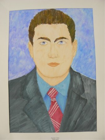 Рисунок портрет пол Уокер