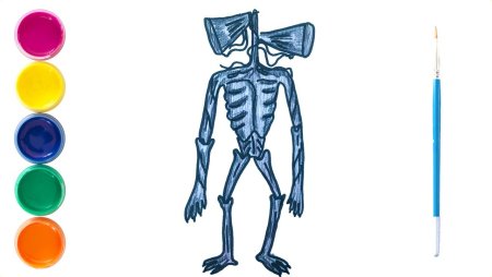 Как нарисовать сиреноголовый