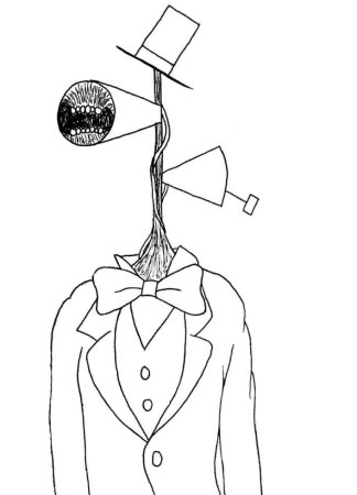 Сиреноголоый раскраска