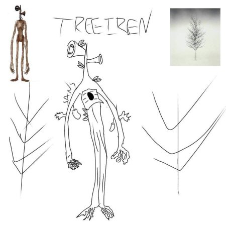 Сирено головый разукрасчить