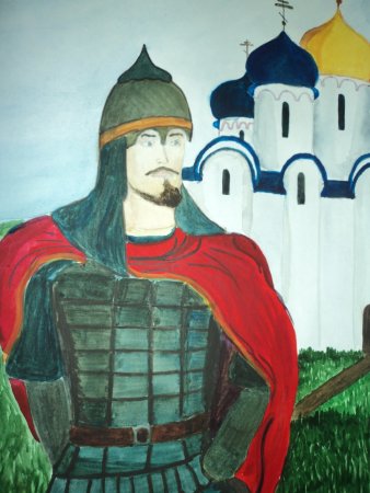 Иллюстрация к кантате Александр Невский