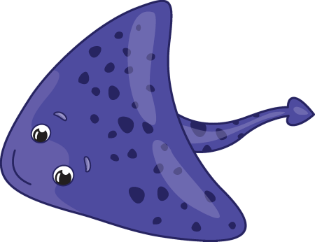 Мультяшные морские обитатели