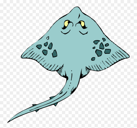 Скат мультяшный