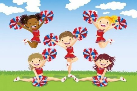 Черлидинг в детском саду