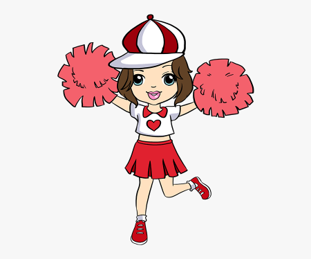 Черлидерша рисунок