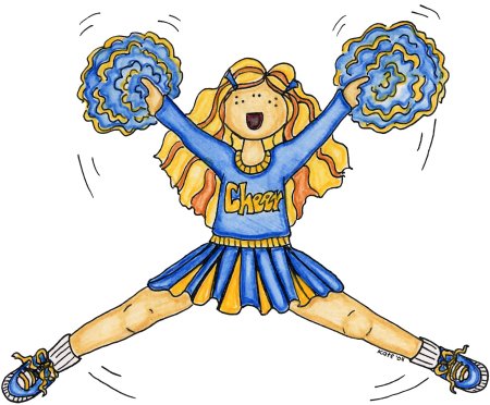 Открытка тренеру по черлидингу