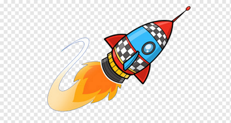 Ракета мультяшная