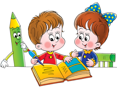 Мультяшные школьники