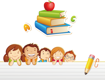 Школьный клипарт на прозрачном фоне