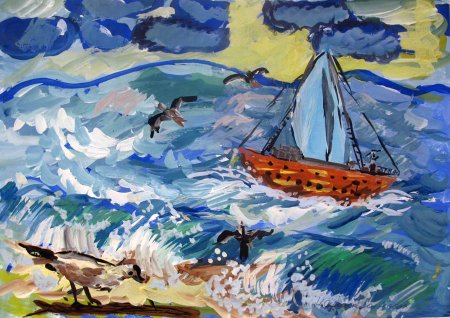 Морские путешествия живопись