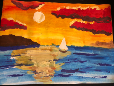 Красивые пейзажи для рисования