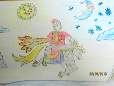 Конёк-горбунок рисоват