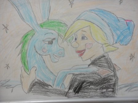 Рисунок на конкурс конек горбунок