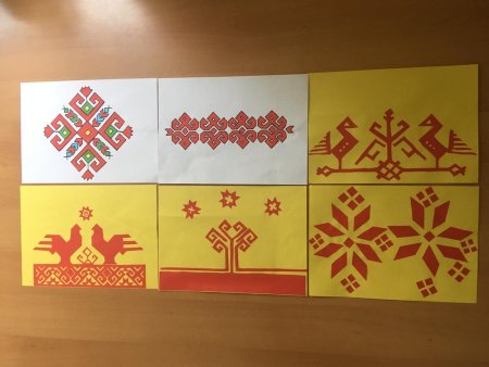 Древо жизни Чувашский орнамент