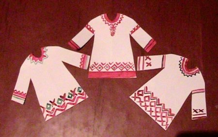 Рисование русская народная одежда в подготовительной группе