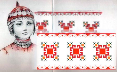 Чувашский национальный орнамент