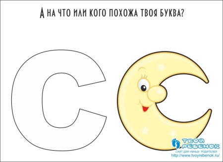 На что похоже буквауква с