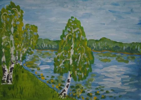 Рисунок на тему природа нашего края