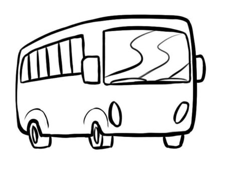 Нарисовать автобус
