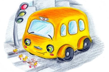 Автобус рисунок