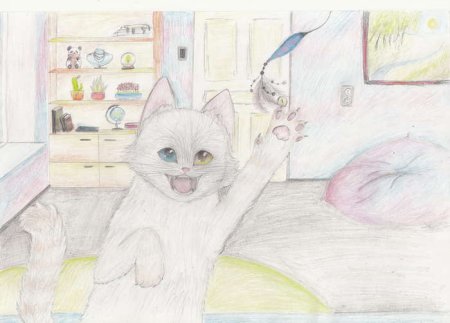 Мой любимый питомец рисунок на конкурс